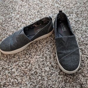 slide on memory form shoes